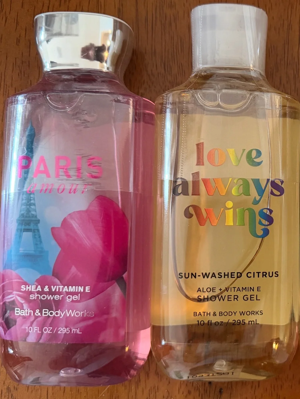Bath & Body Works shower gels